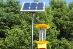 太陽(yáng)能殺蟲(chóng)燈成為城市綠化新力量